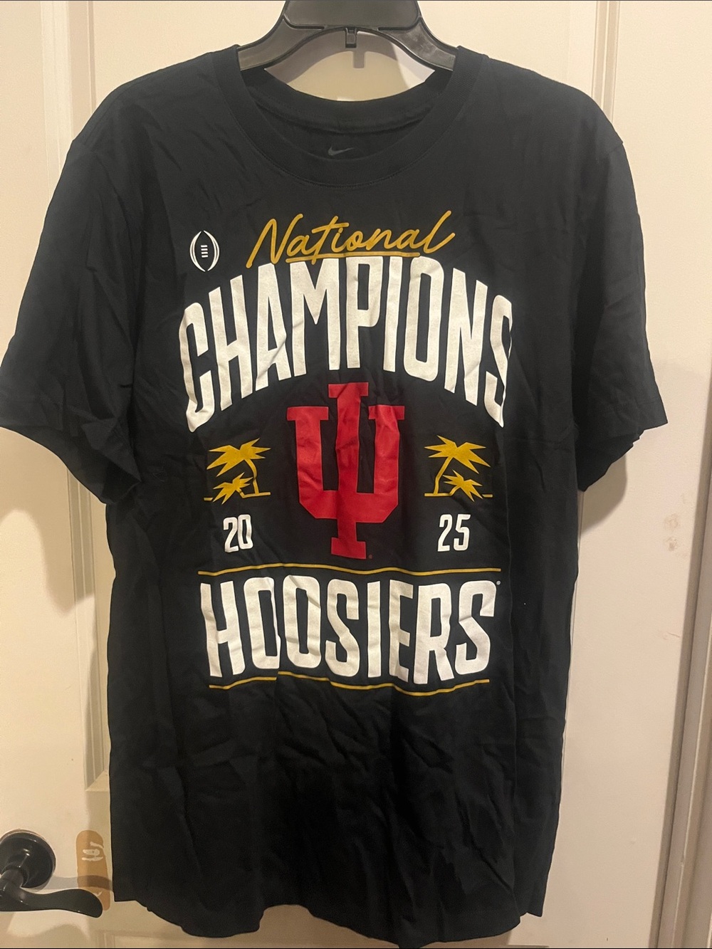 Men's Nike Tee Indiana Hoosiers 2025 Champions
